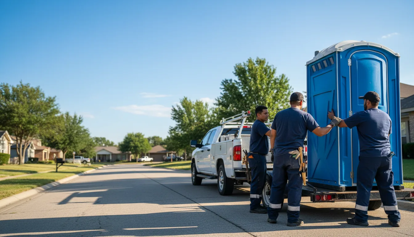Portable Toilet Rental in New Home, TX near me